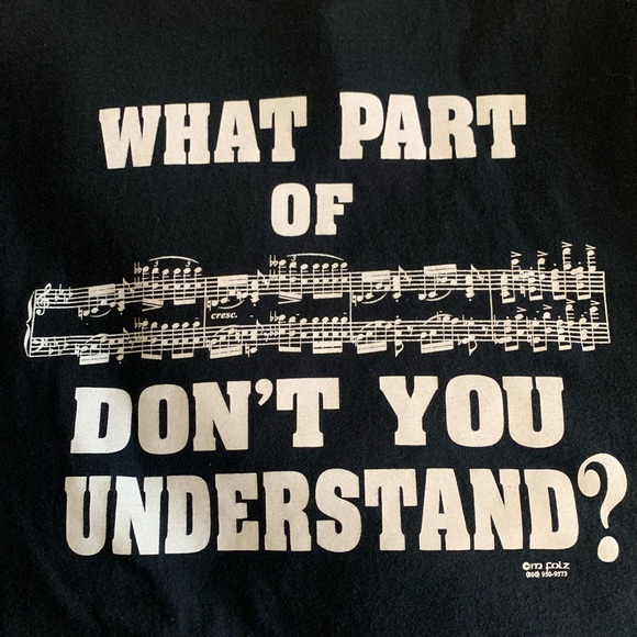 Funny Musician Black T-Shirt - Picture 2 of 5